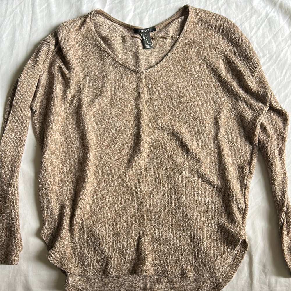 Forever 21 Brown Sweater